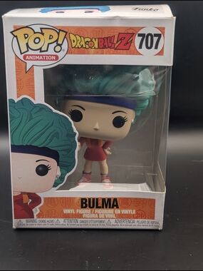 Funko Animation Dragon Ball Z 707 Bulma Vinyl Figure - Teal Hair